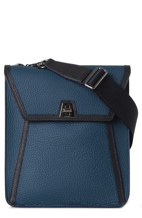 Small Anouk Leather Messenger Bag