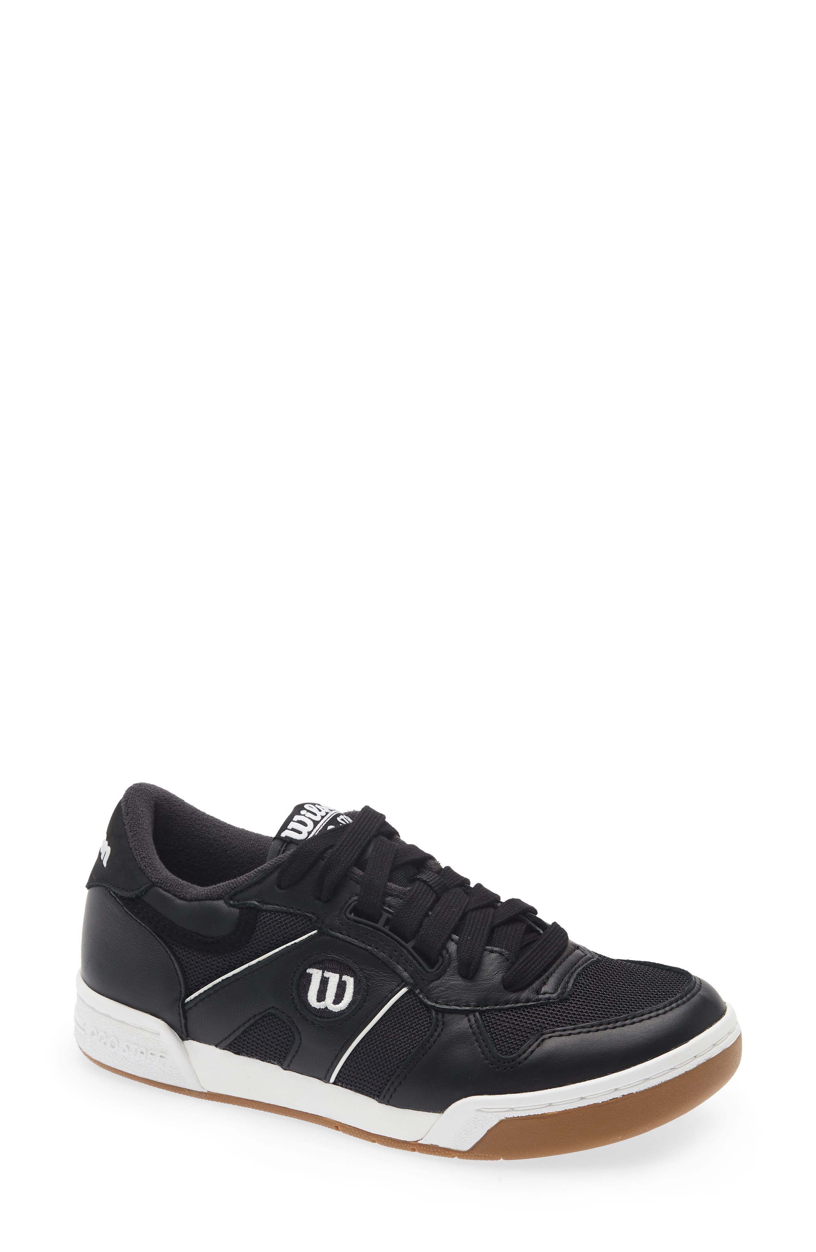 Pro Staff 87 Mesh Tennis Shoe, Main, color, BLACK / PHANTOM / GUM1A