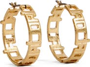 Clare V. Ciao Hoop Earrings