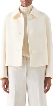 Akris punto Felted Wool Short Jacket