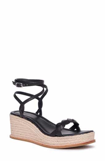 Joanna Ankle Strap Platform Wedge Sandal