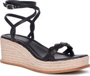 PAIGE Joanna Ankle Strap Platform Wedge Sandal