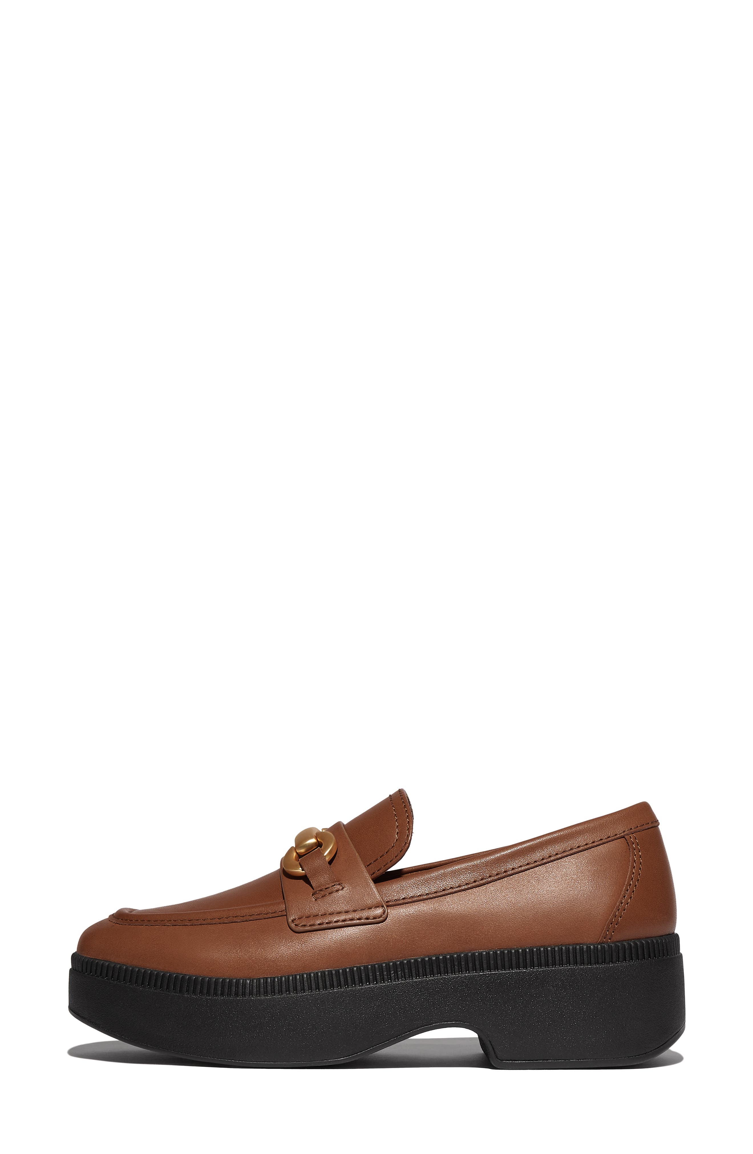 F-Luma Chunky Snaffle Bit Platform Loafer - image 4