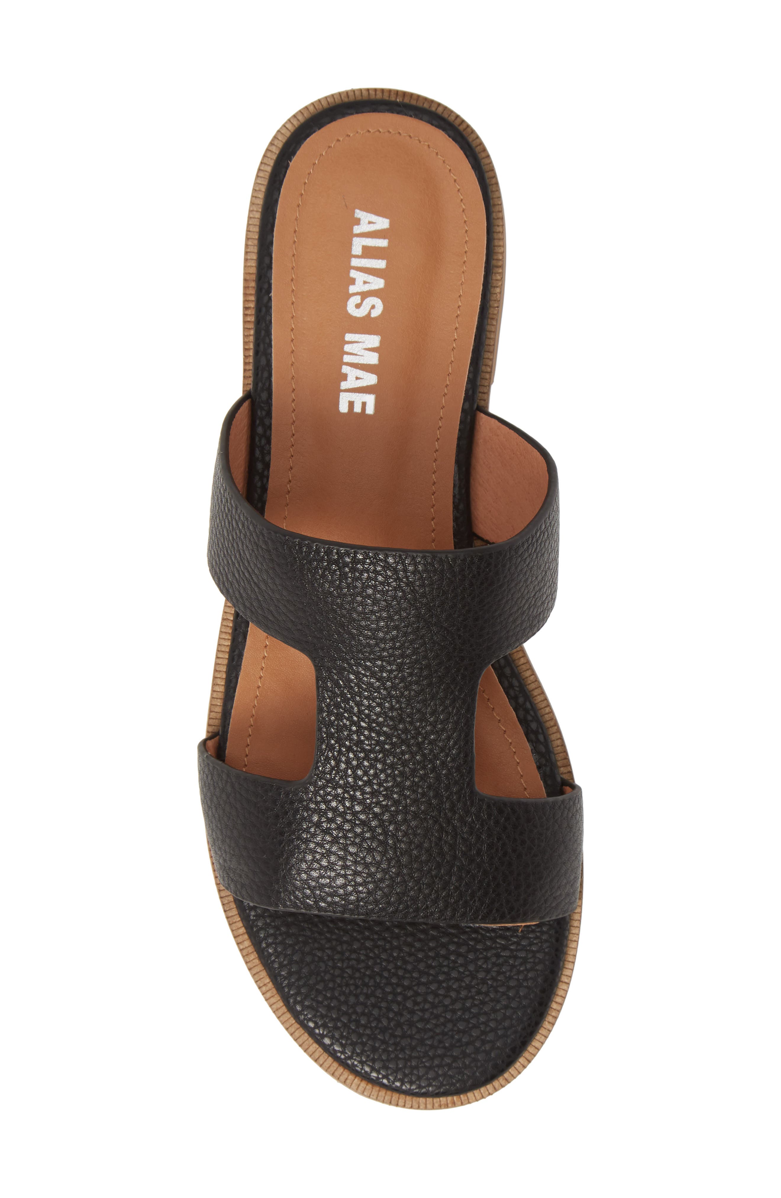 Alias Mae Thaia Cutout Slide Sandal, Alternate, color, 