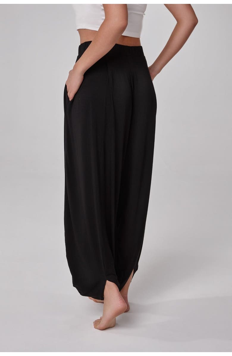 Forever & Always Seralya Lightweight Modal Lounge Pants, Alternate, color, Black