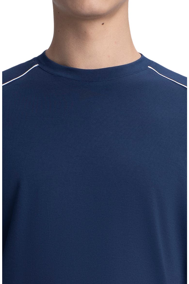 Crewneck T-Shirt, Alternate, color, NAVY