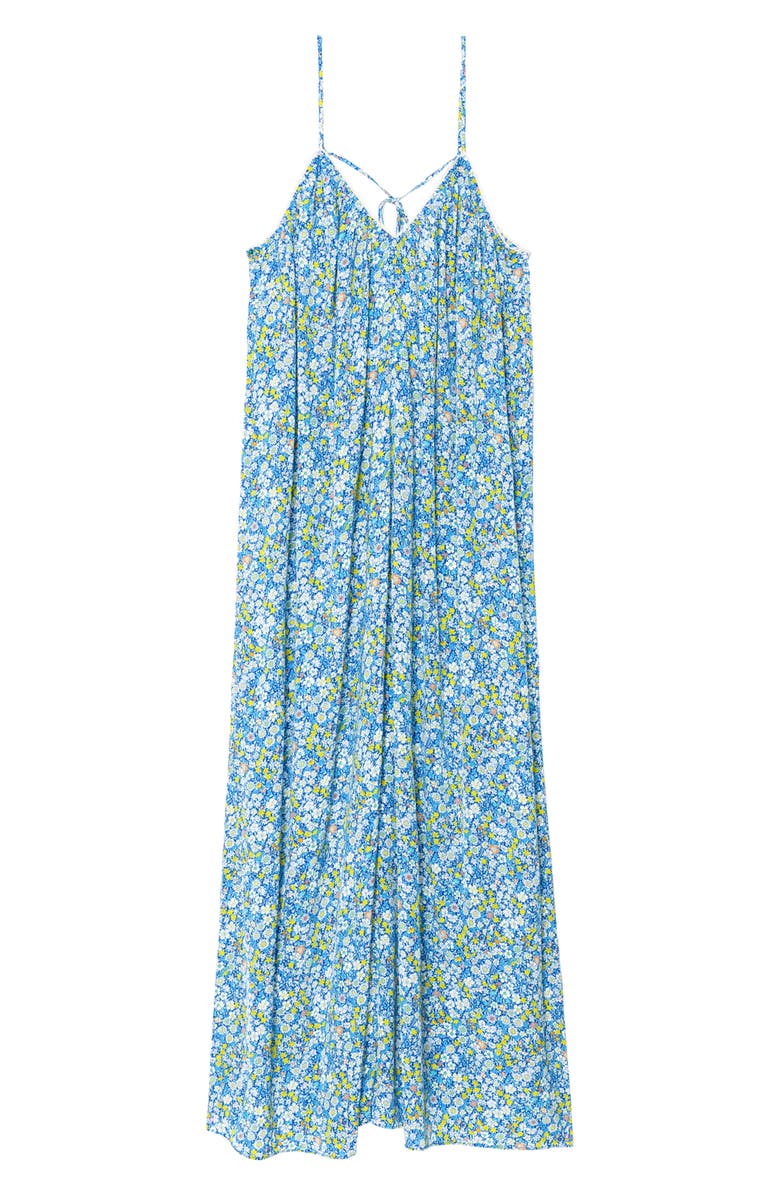 Zadig & Voltaire Ristym Liberty Floral Sundress, Alternate, color, Pear