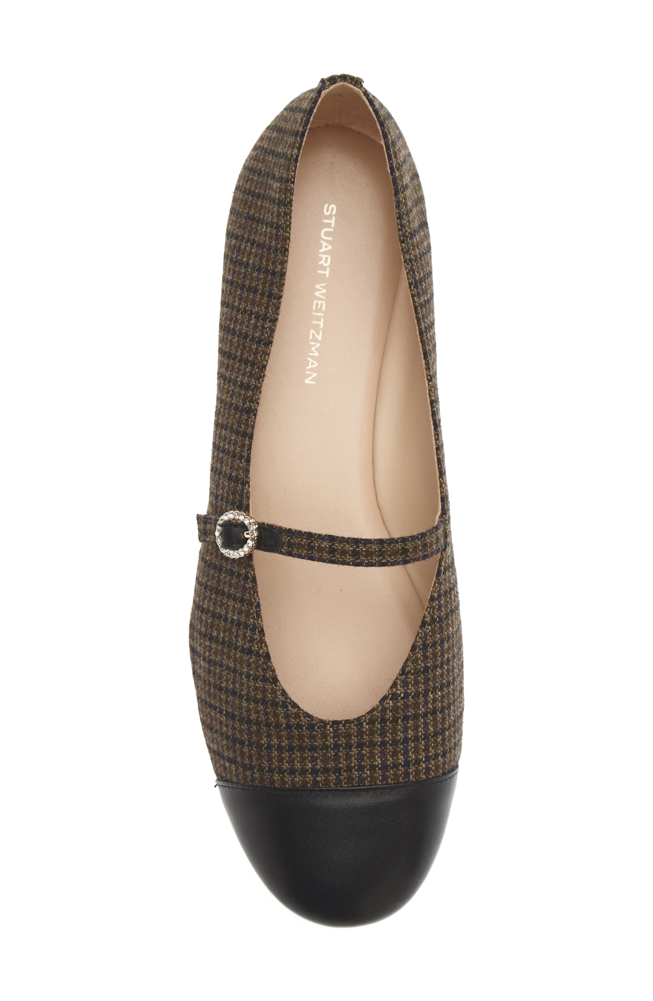 Sinclair Mary Jane Flat, Alternate, color, BROWN MULTI/ BLACK