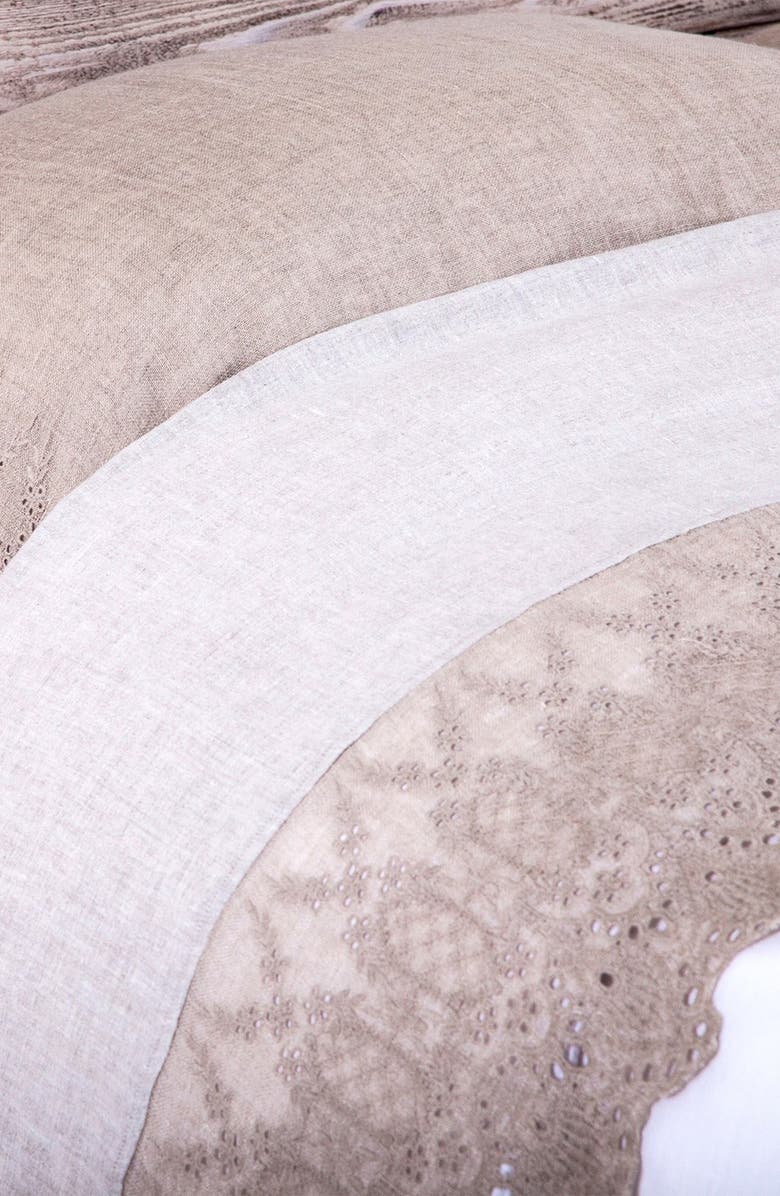 Pom Pom at Home 'Annabelle' Linen Flat Sheet, Main, color,