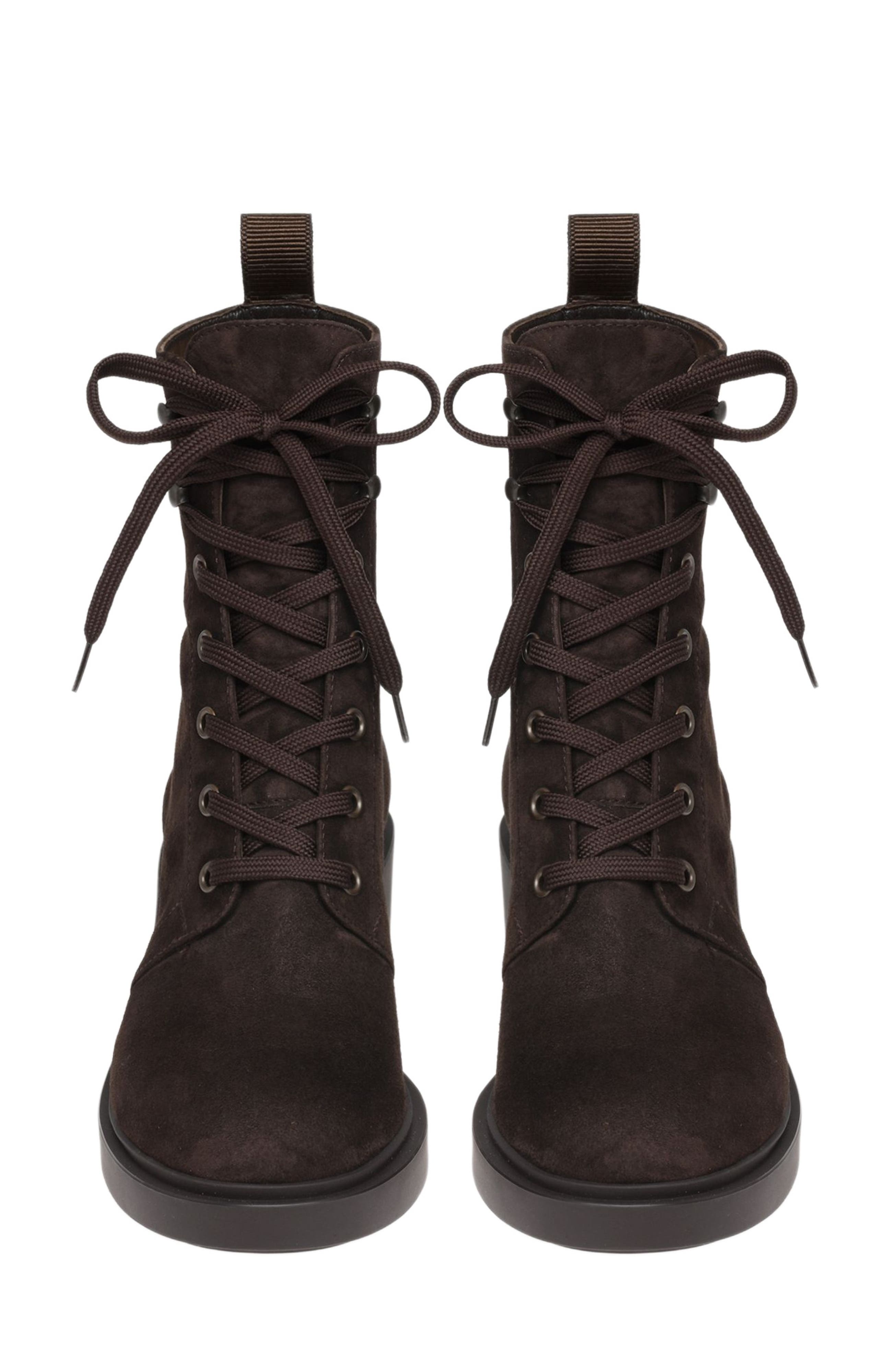 Gianvito Rossi Foster Bootie, Alternate, color, Dark Brown