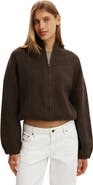 Cotton On Women's Luxe Tuck Hem Bomber