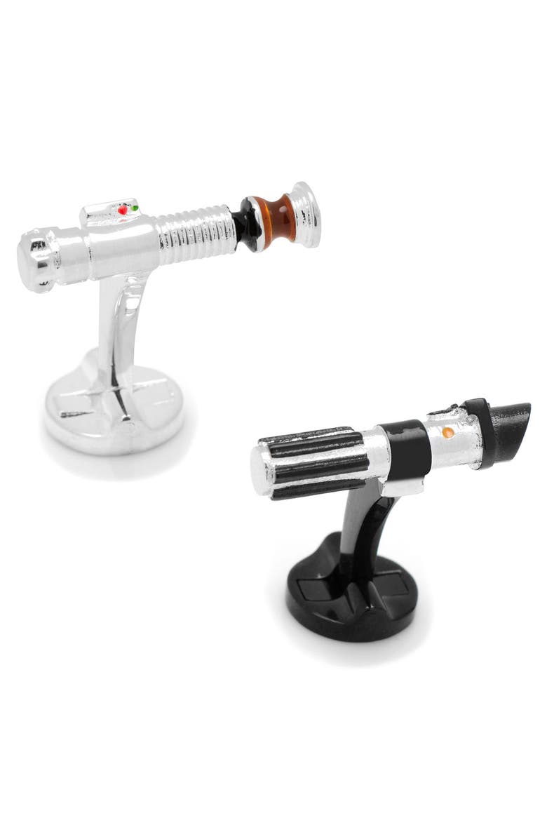 Cufflinks, Inc. Star Wars Lightsaber Cufflinks, Main, color, 