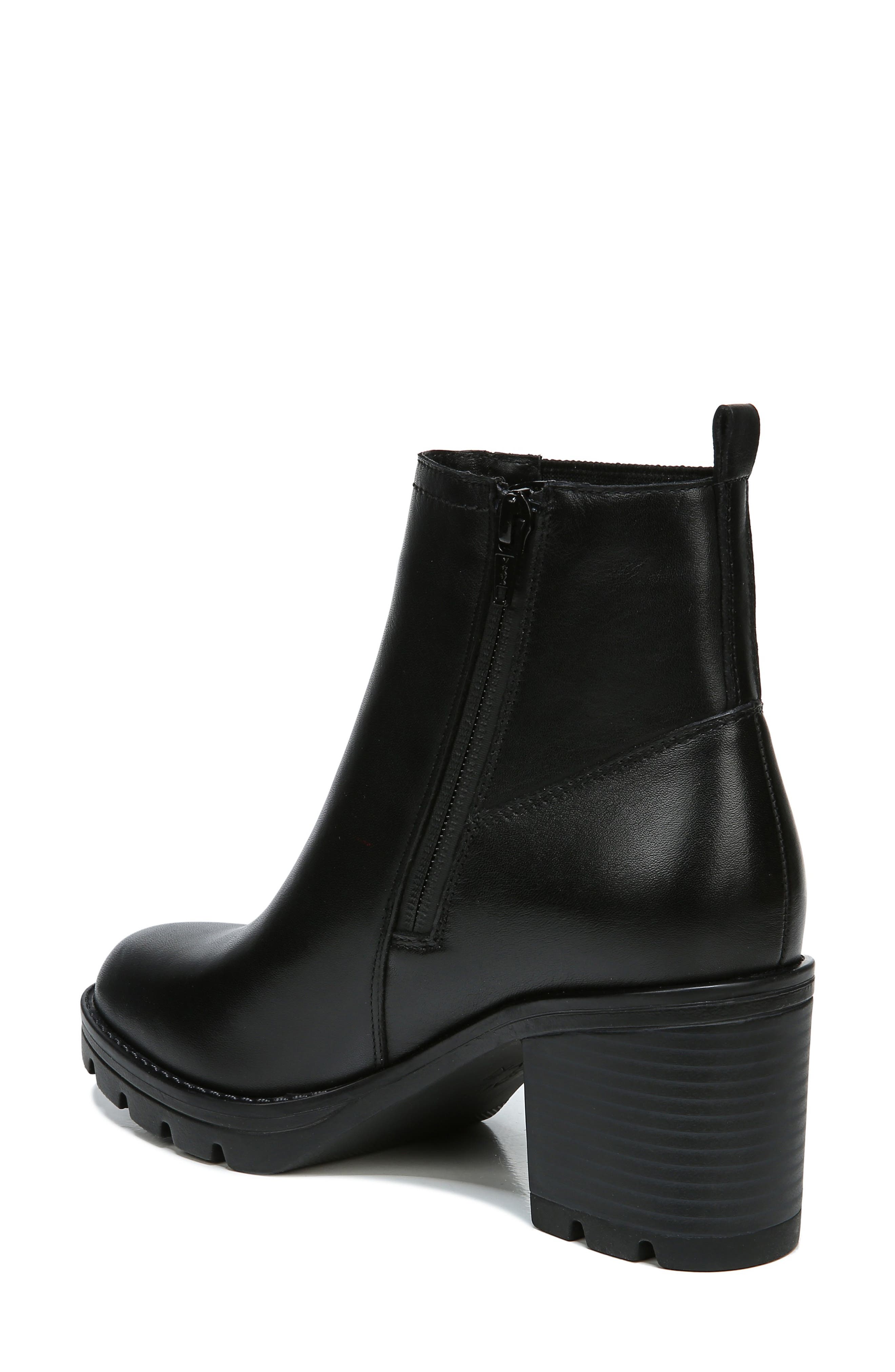 Naturalizer Verney Water Repellent Bootie, Alternate, color, Black Leather