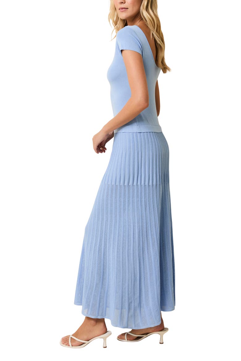 The Bridget Knit Maxi Dress, Alternate, color, OPEN WATER