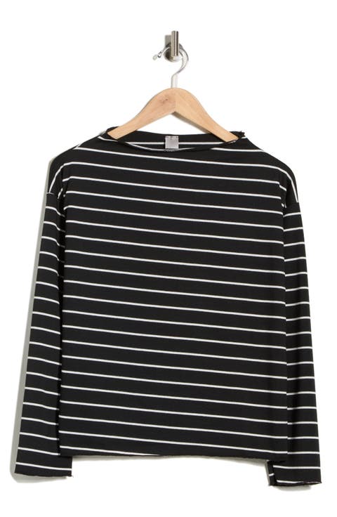 Boat Neck Dolman Sleeve Sweater