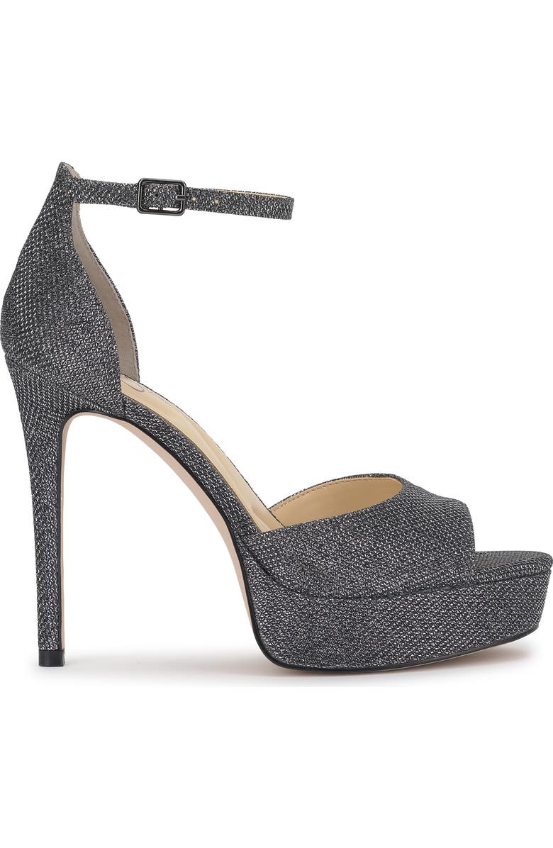 Jessica Simpson Sohilea Ankle Strap Platform Sandal, Alternate, color, Silver