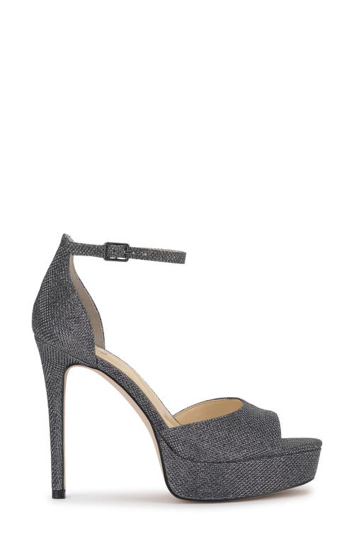Jessica Simpson Sohilea Ankle Strap Platform Sandal In Silver