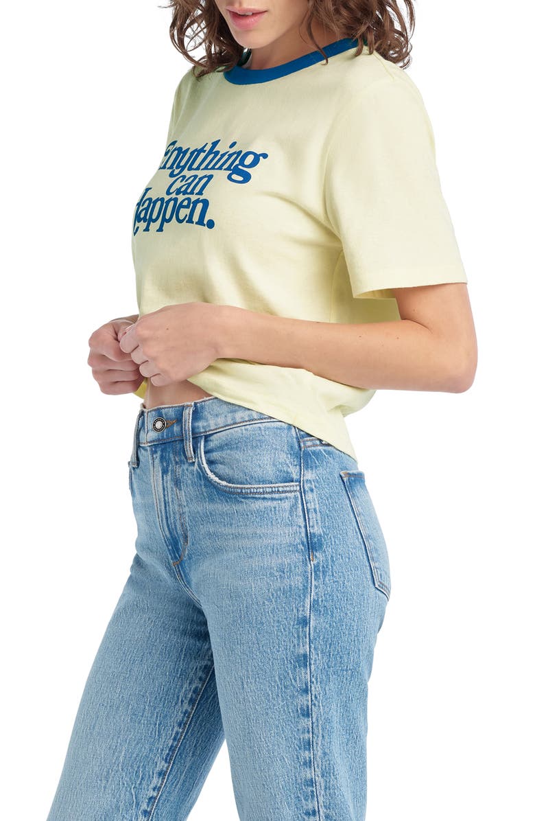 Favorite Daughter x 'Nobody Wants This' Anything Can Happen Graphic T-Shirt, Alternate, color, Yellow/ Bright Blue