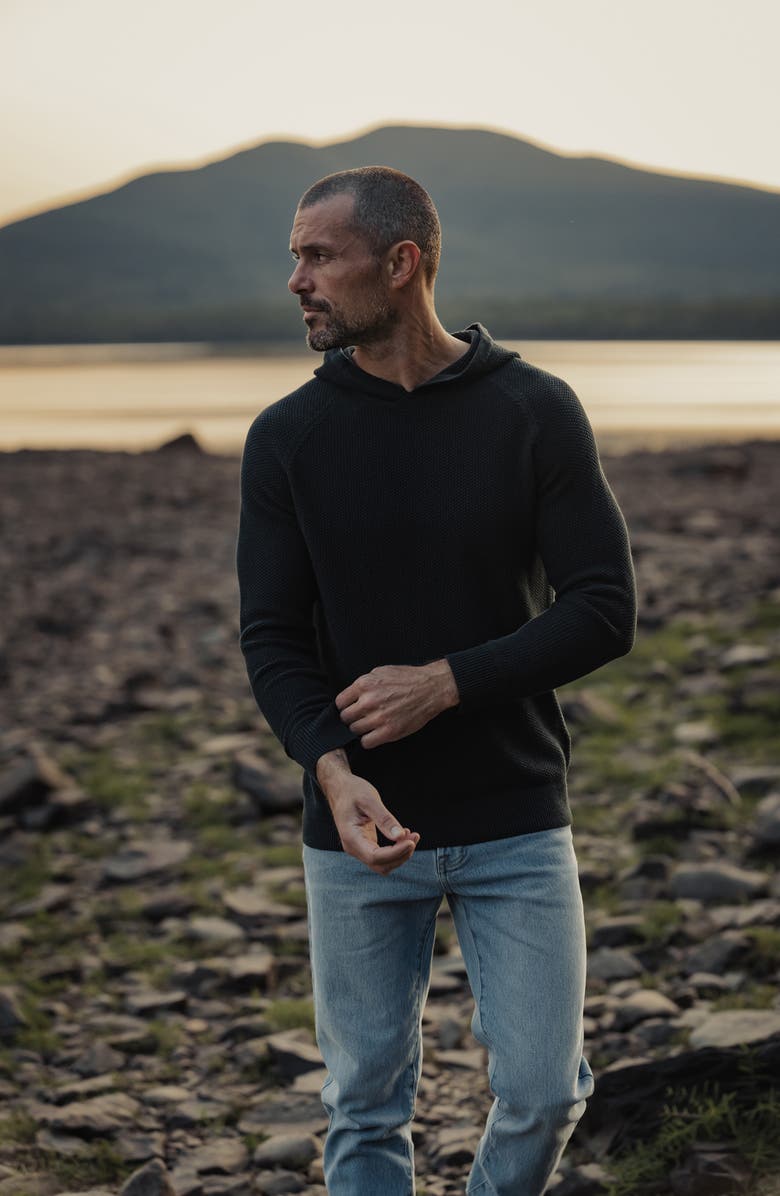 The Normal Brand Cotton & CoolMax<sup>®</sup> Blend Hoodie Sweater, Alternate, color, Varsity Green