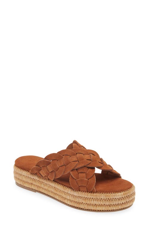 Cecelia New York Gester Platform Slide Sandal in Oak  product