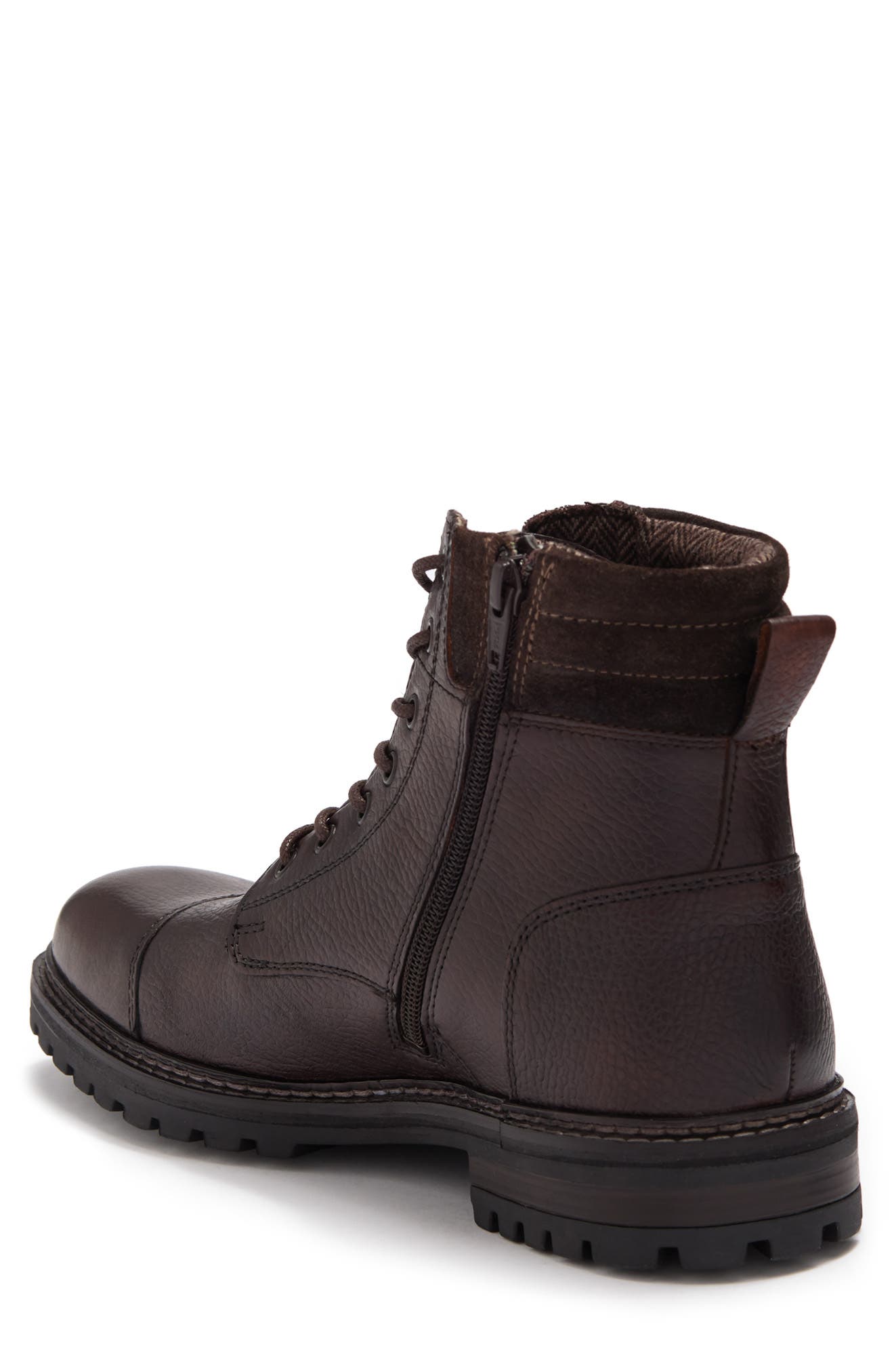 CREVO Tamarack Leather Lug Sole Boot, Alternate, color, 