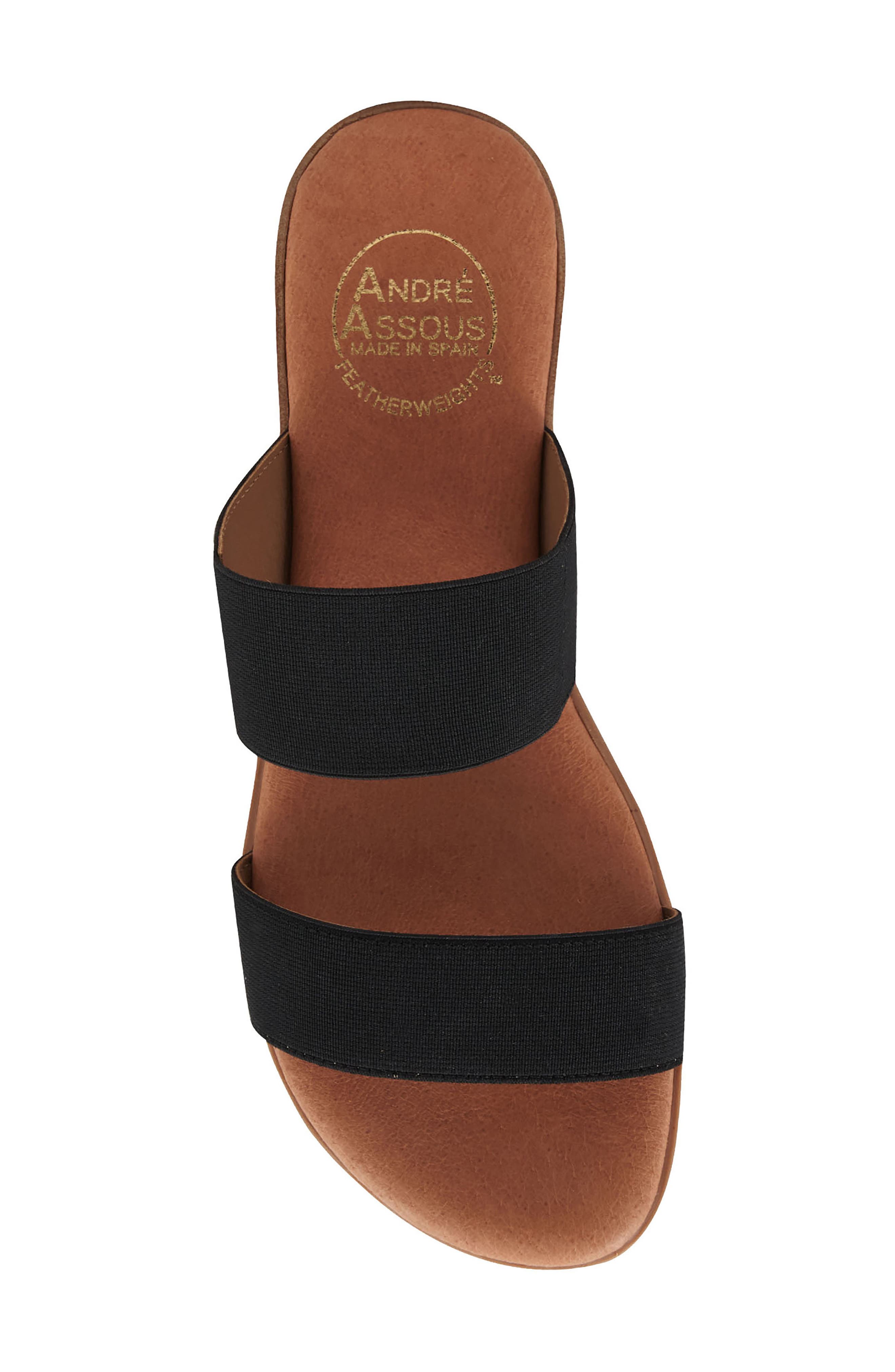 André Assous Nalen Featherweight Slide Sandal, Alternate, color, 