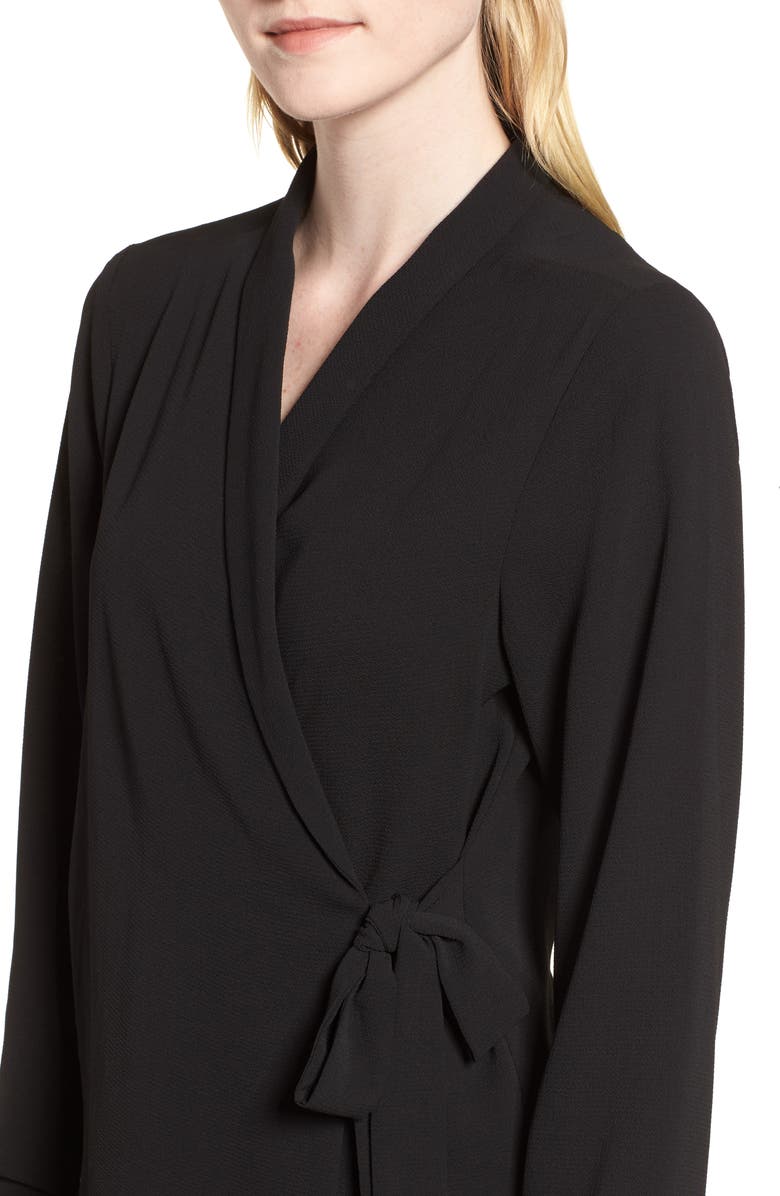 Bobeau Side Tie Wrap Top, Alternate, color,