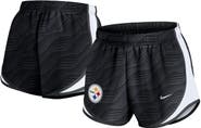 Nike Women's Nike Anthracite Pittsburgh Steelers Tempo Performance Shorts