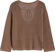 BP. Cotton Open Stitch Sweater