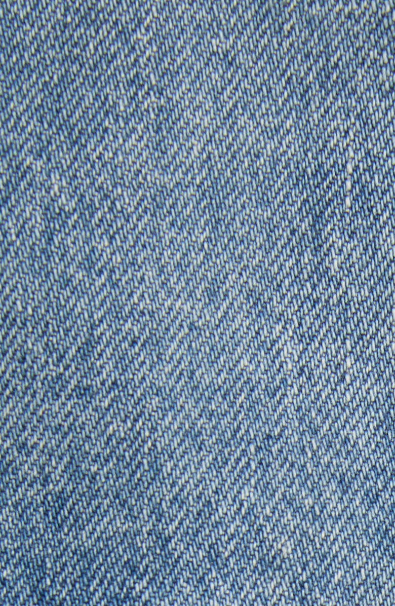 McQueen Boxy Denim Jacket, Alternate, color, Royal