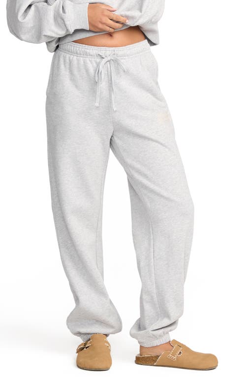 Billabong So Sunny Fleece Sweatpants In Gray