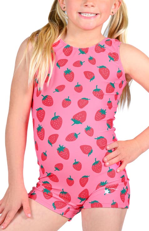 Strawberry Fields Unitard (Toddler, Little Kid & Big Kid)