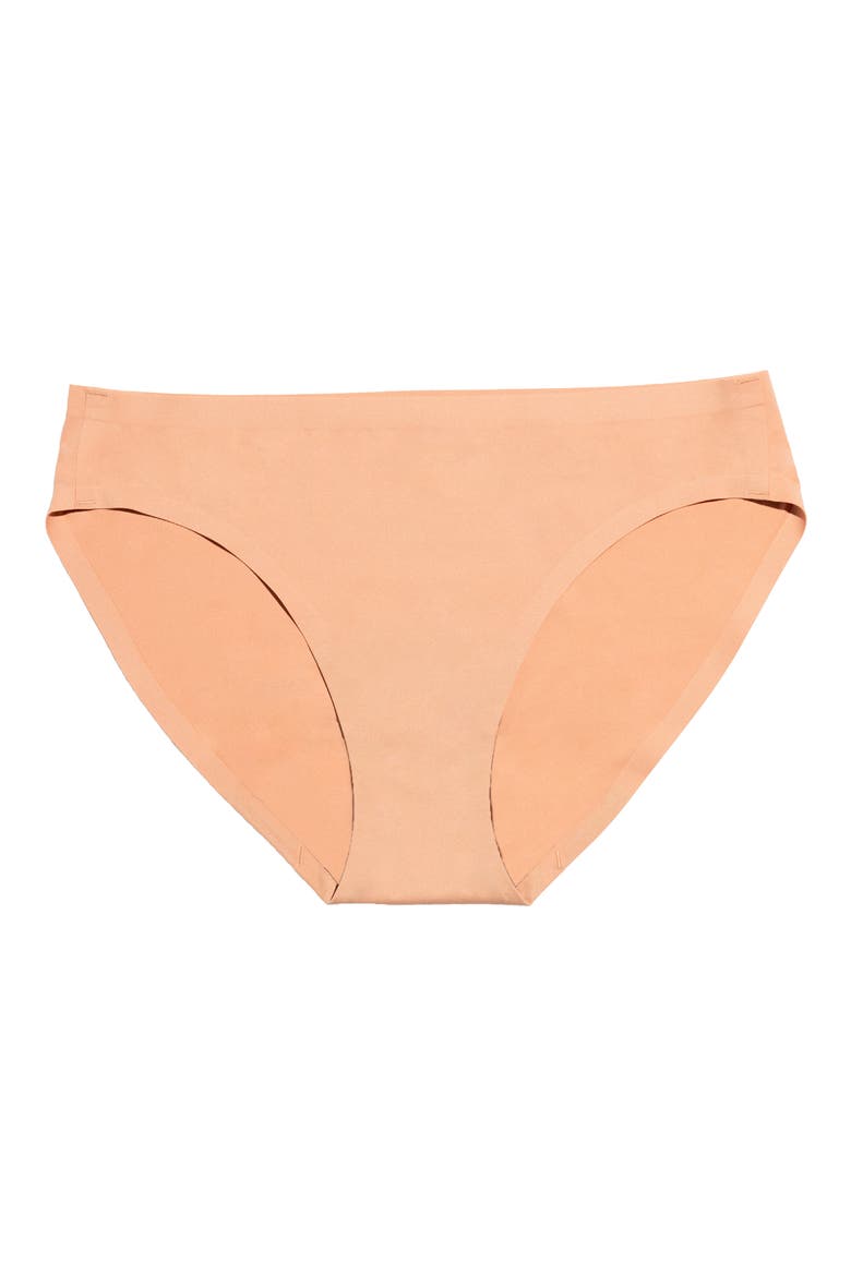 Seamless Bikini, Alternate, color, BEIGE