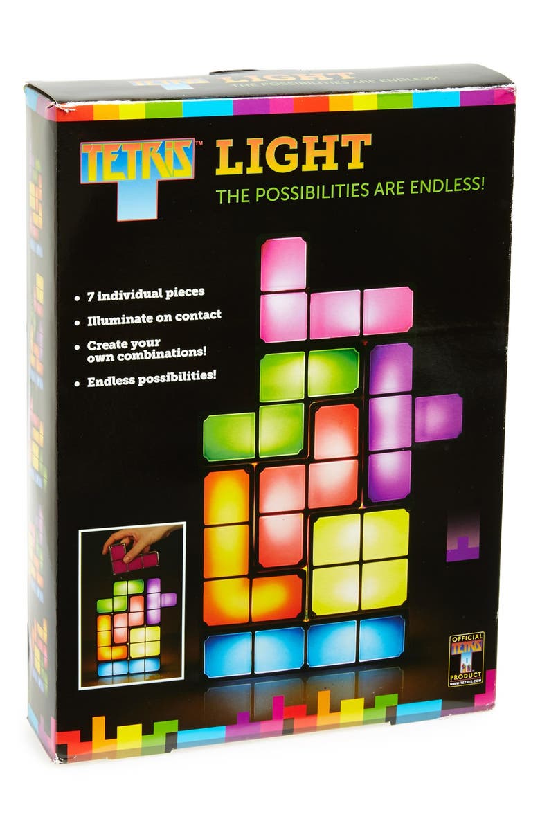 Paladone Tetris Customizable Light System, Main, color,