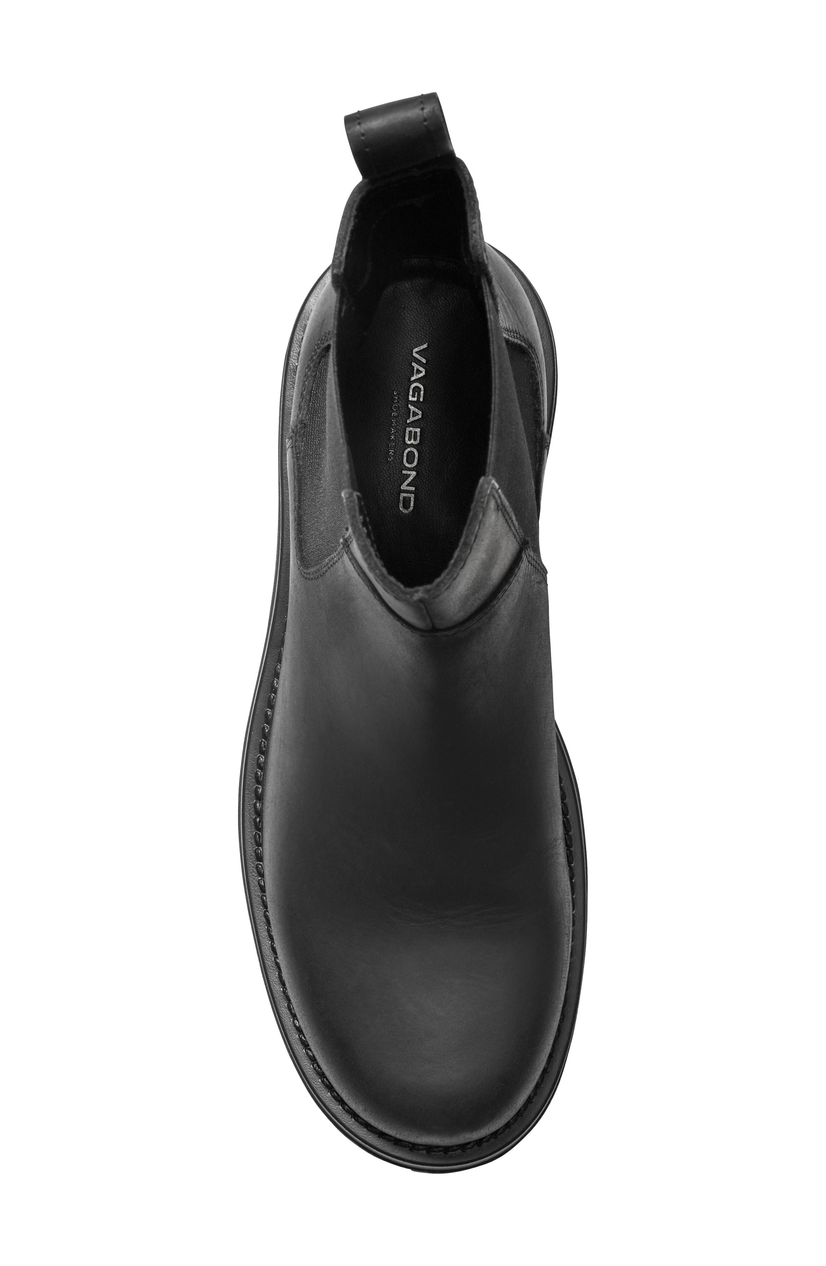 Vagabond Shoemakers Cameron Chelsea Boot, Alternate, color, Off Black