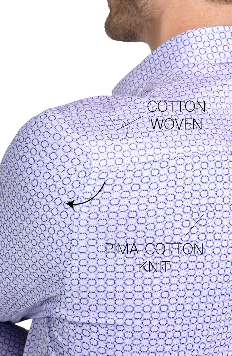 W.R.K Reworked Slim Fit Cotton Dress Shirt, Alternate, color, Lilac