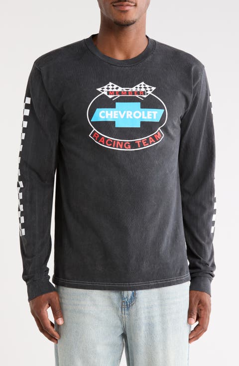 Chevy Racing Team Long Sleeve Graphic T-Shirt