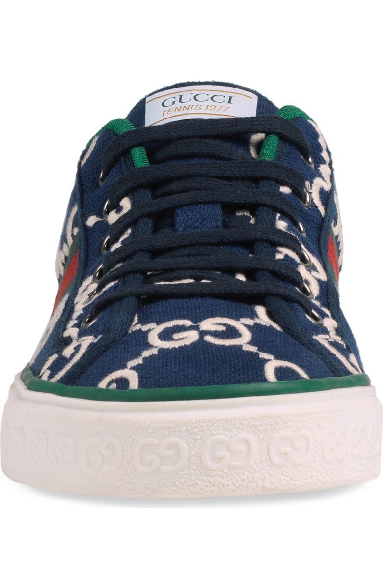 Gucci Tennis 1977 Embroidered Logo Sneaker, Alternate, color,