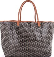 Pre-Owned Goyard Saint Louis Tote Coated Canvas GM