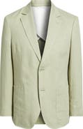 Nordstrom Henrik Trim Fit Solid Italian Linen Suit Separate Jacket