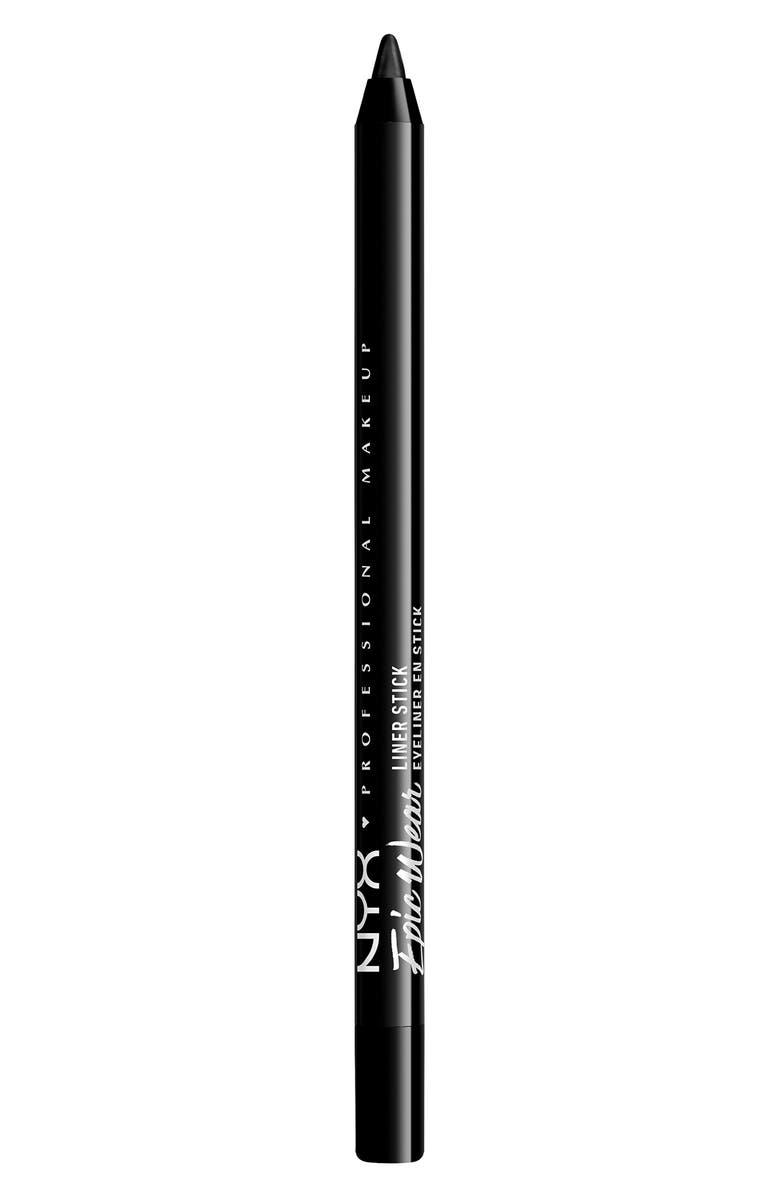 NYX PROFESSIONAL MAKEUP Epic Wear Waterproof Eyeliner Stick, Alternate, color, Pitch Black