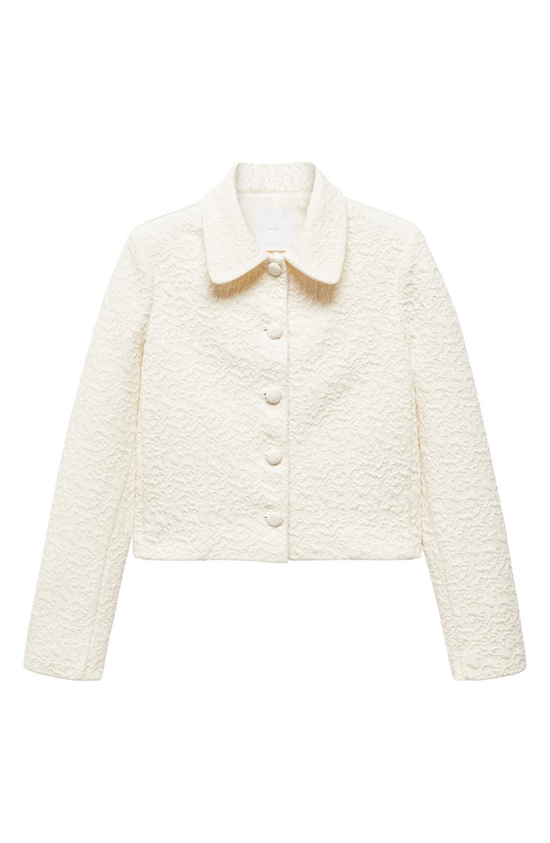 MANGO Nice Textured Jacket, Alternate, color, 