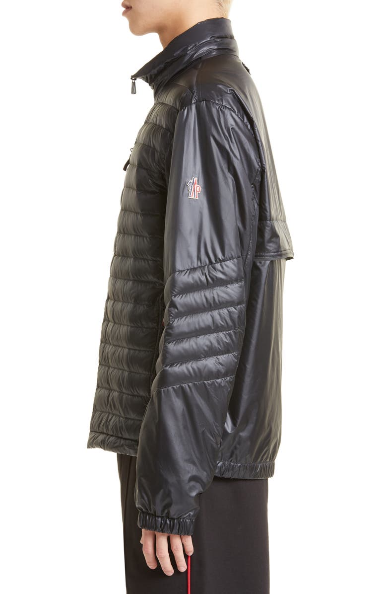 Moncler Grenoble Althaus Mixed Quilting Down Jacket, Alternate, color, 
