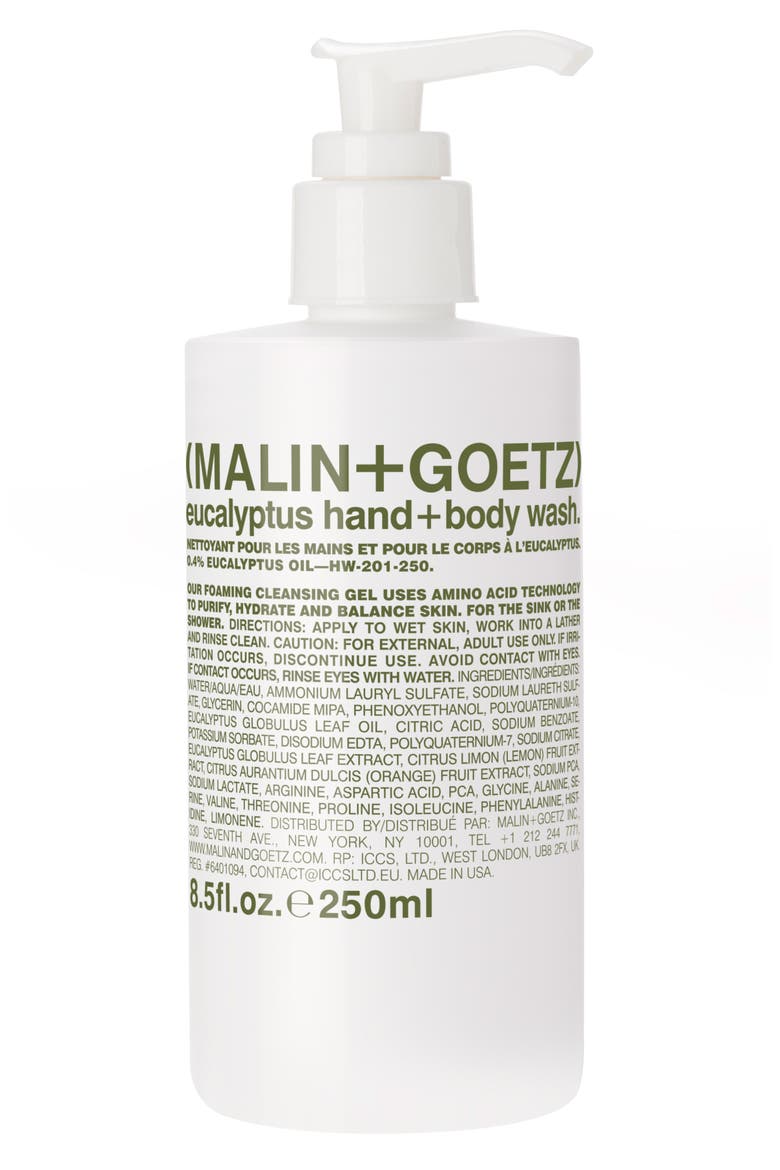 Eucalyptus Hand & Body Wash, Main, color, NO COLOR