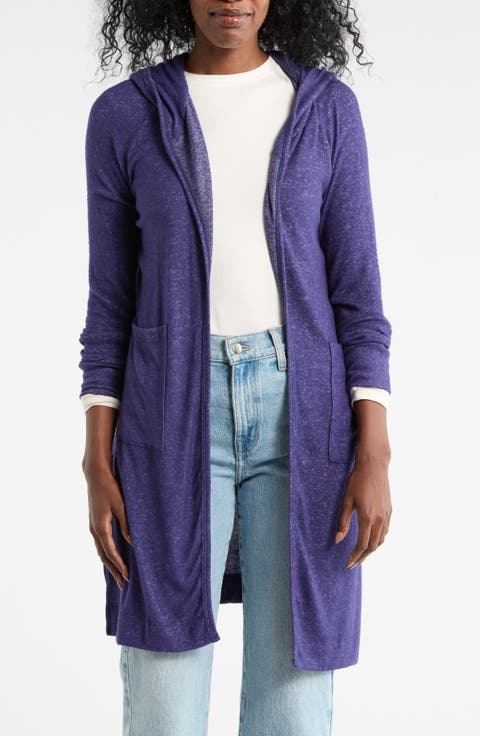 Hooded Sweater Cardigan