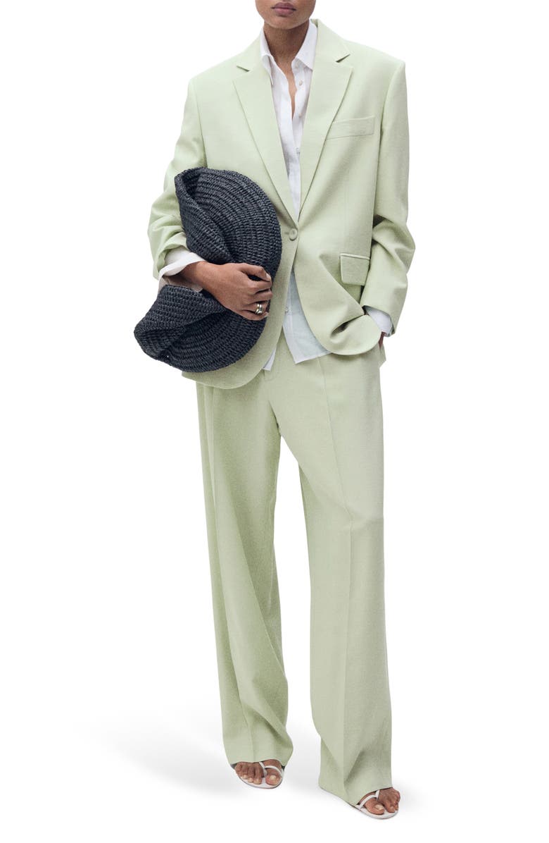 MANGO Straight Leg Suit Pants, Main, color,