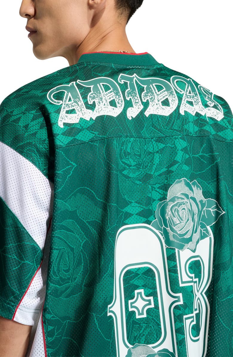 adidas Roses Mesh Jersey, Alternate, color, Collegiate Green/ /