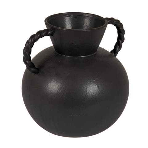 Vase with Twisted Handles
