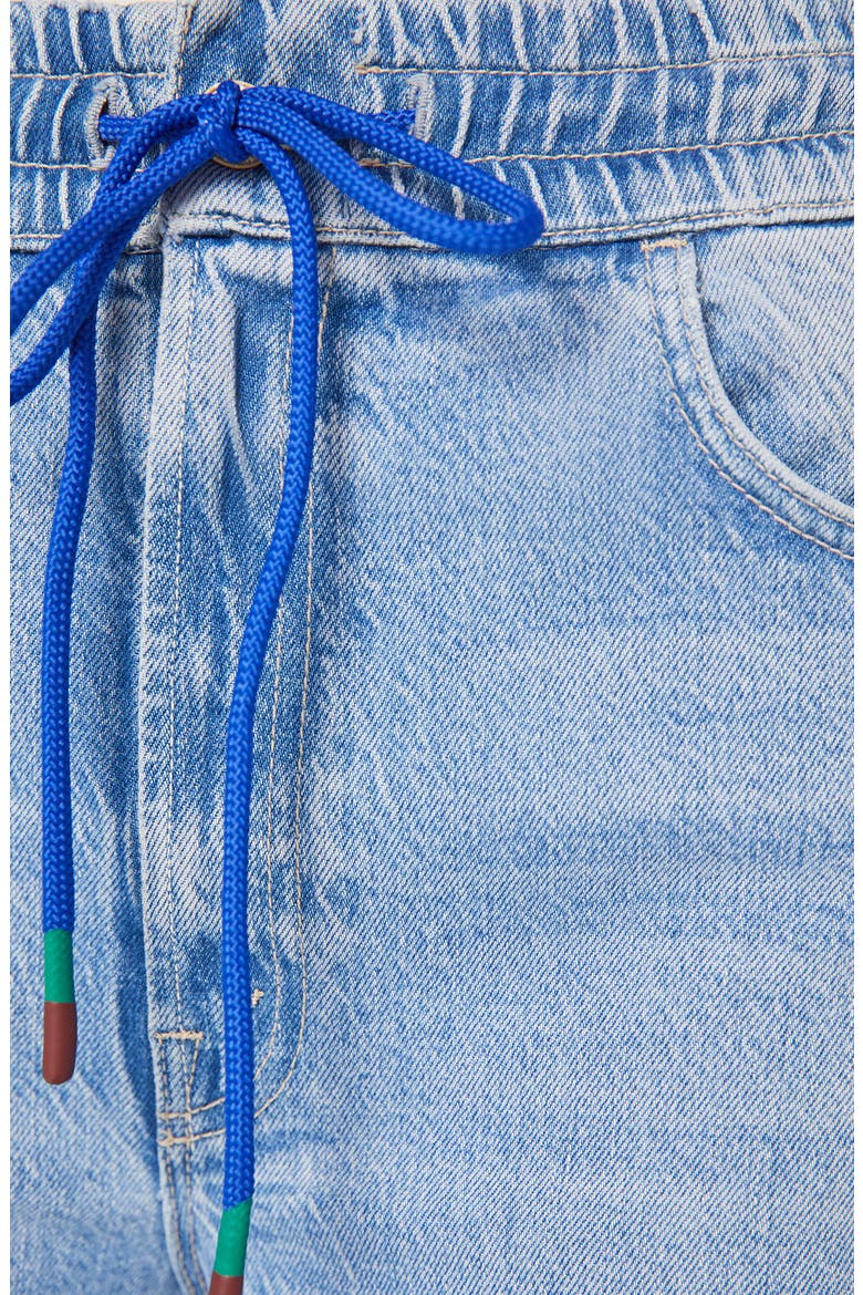 The Drawn Tagger Skim Drawstring Jeans, Alternate, color, MAGIC SCHOOL BUS