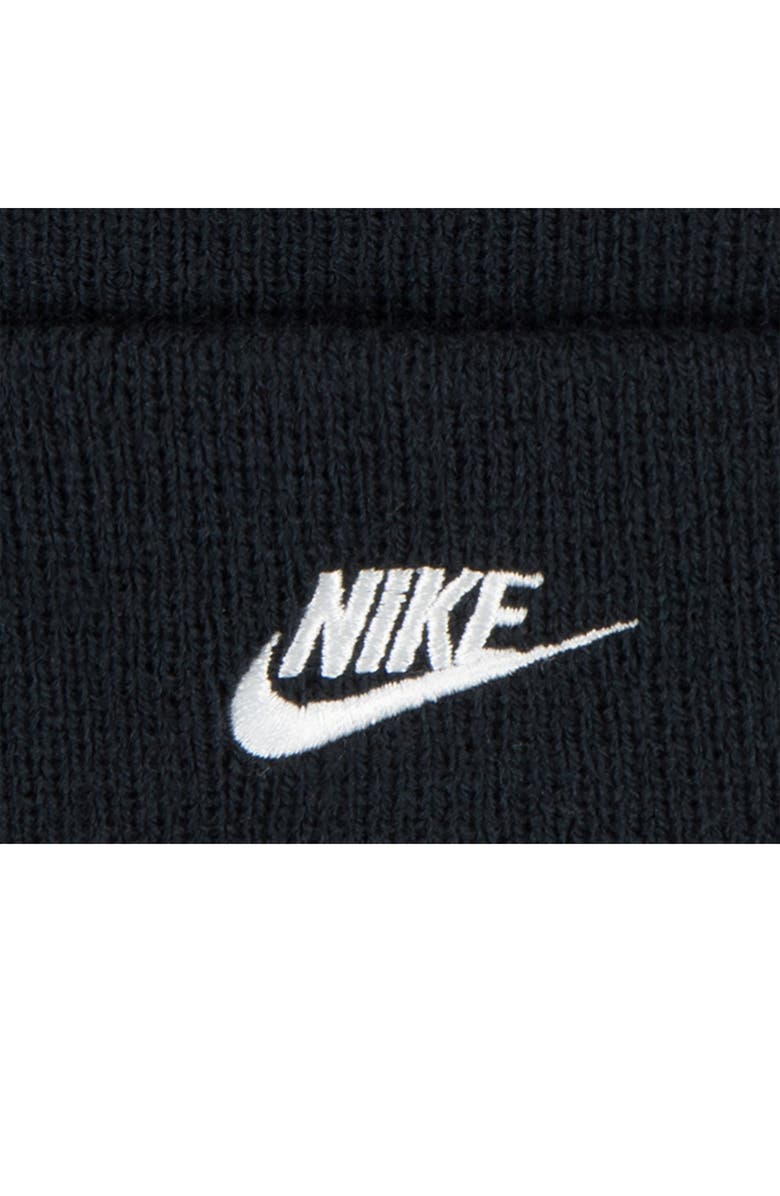Nike Futura Beanie & Gloves Set, Alternate, color, Black